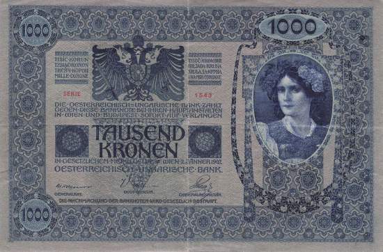 Ungarn p31 1000 Korona 1931